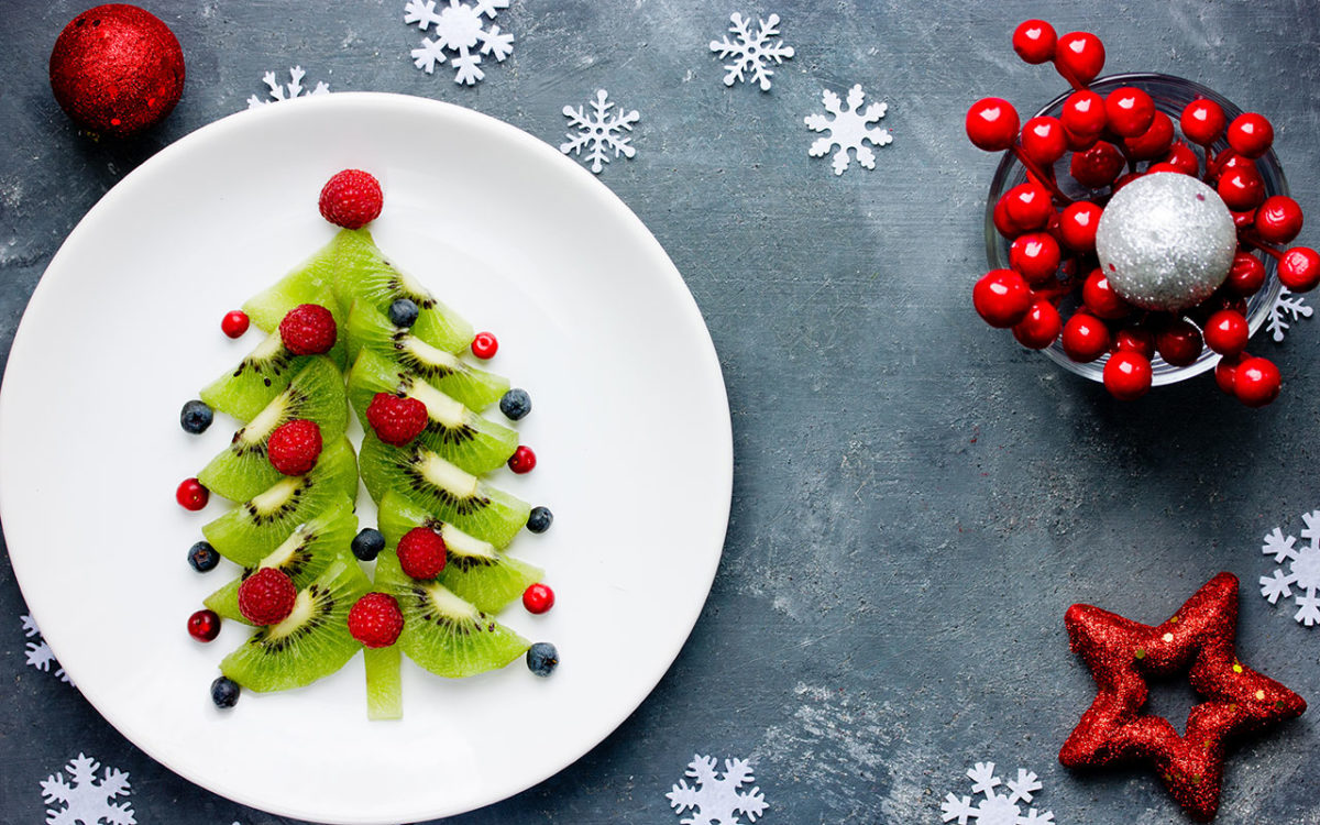 Arvore de Natal de kiwi